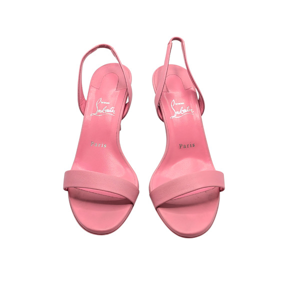 Christian Louboutin Pink O Marilyn 85 Sandals Size 40 - Picture 2 of 8